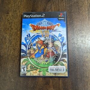 DRAGON QUEST 8 VIII Journey of the Cursed King & Final Fantasy XII Demo PS2 RPG